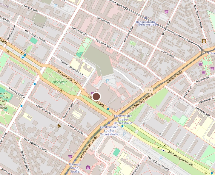 Karte: Ostseestraße 109, 10409 Berlin